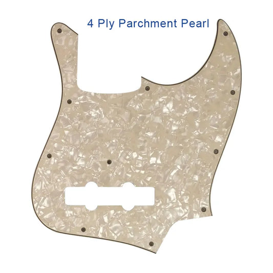 MiniGuitarBR Guitar Parts - Pickguard for MiJ Jazz Bass Scratch Plate