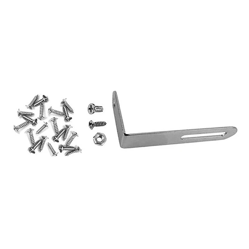 MiniGuitarBR Guitar Parts - 1Set Black Pickguard Cavity Switch Covers Pickup Selector Plate Bracket Screws Fit Les Paul Guitar Style Kit