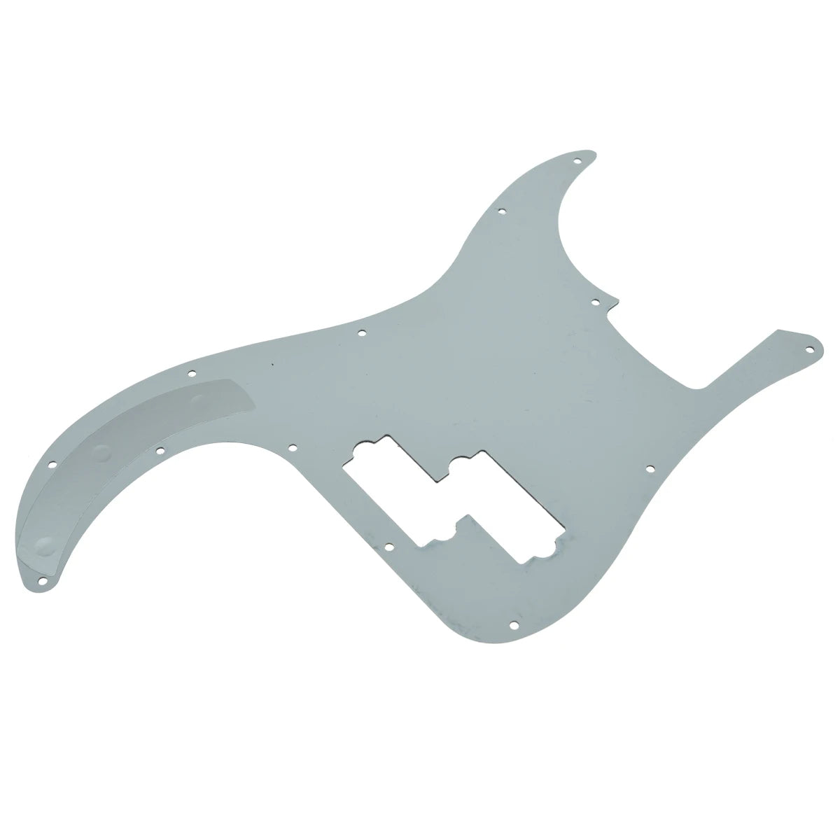 MiniGuitarBR Guitar Parts - P Bass 3D Printed Plastic Pickguard with screws PB Scratch Plate Fits Precision Bass Guitar