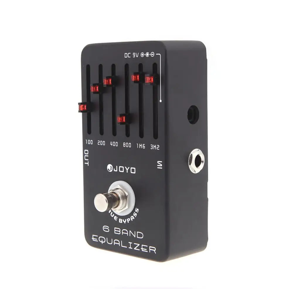 Joyo EQ Equalizer 6-Band Guitar Effect Pedal True Bypass Guitar Parts Accessory Effecs