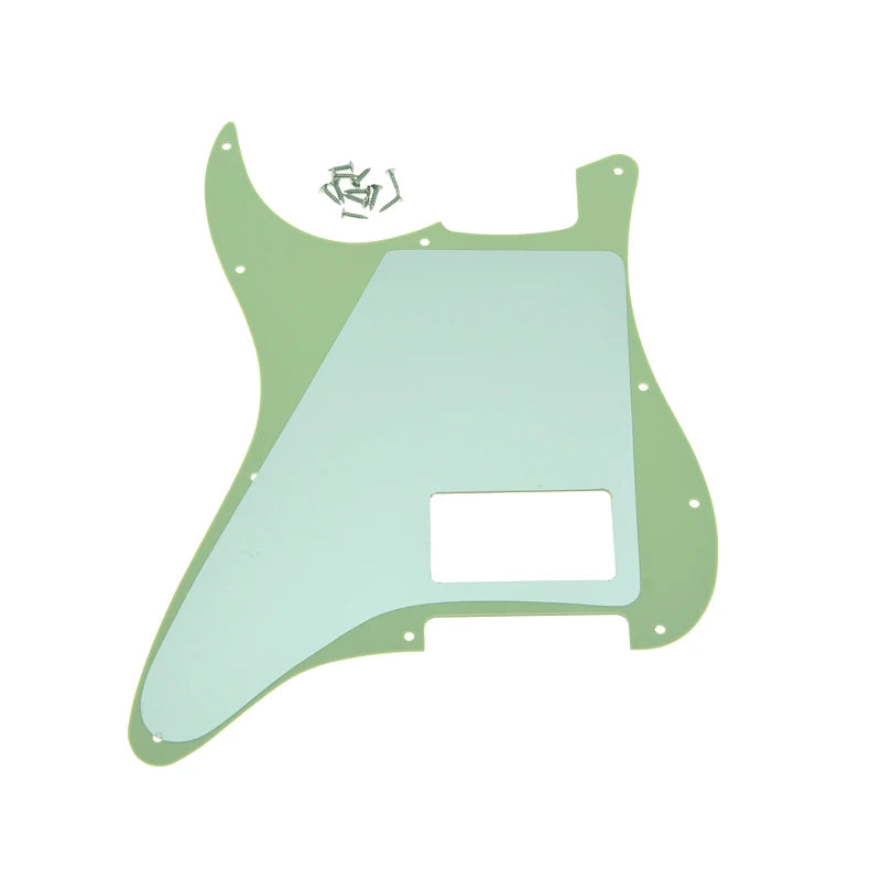 MiniGuitarBR Guitar Parts - Pickguard for Strat ST Scratch Plate for Fender Delonge Stratocaster Guitar Accessories