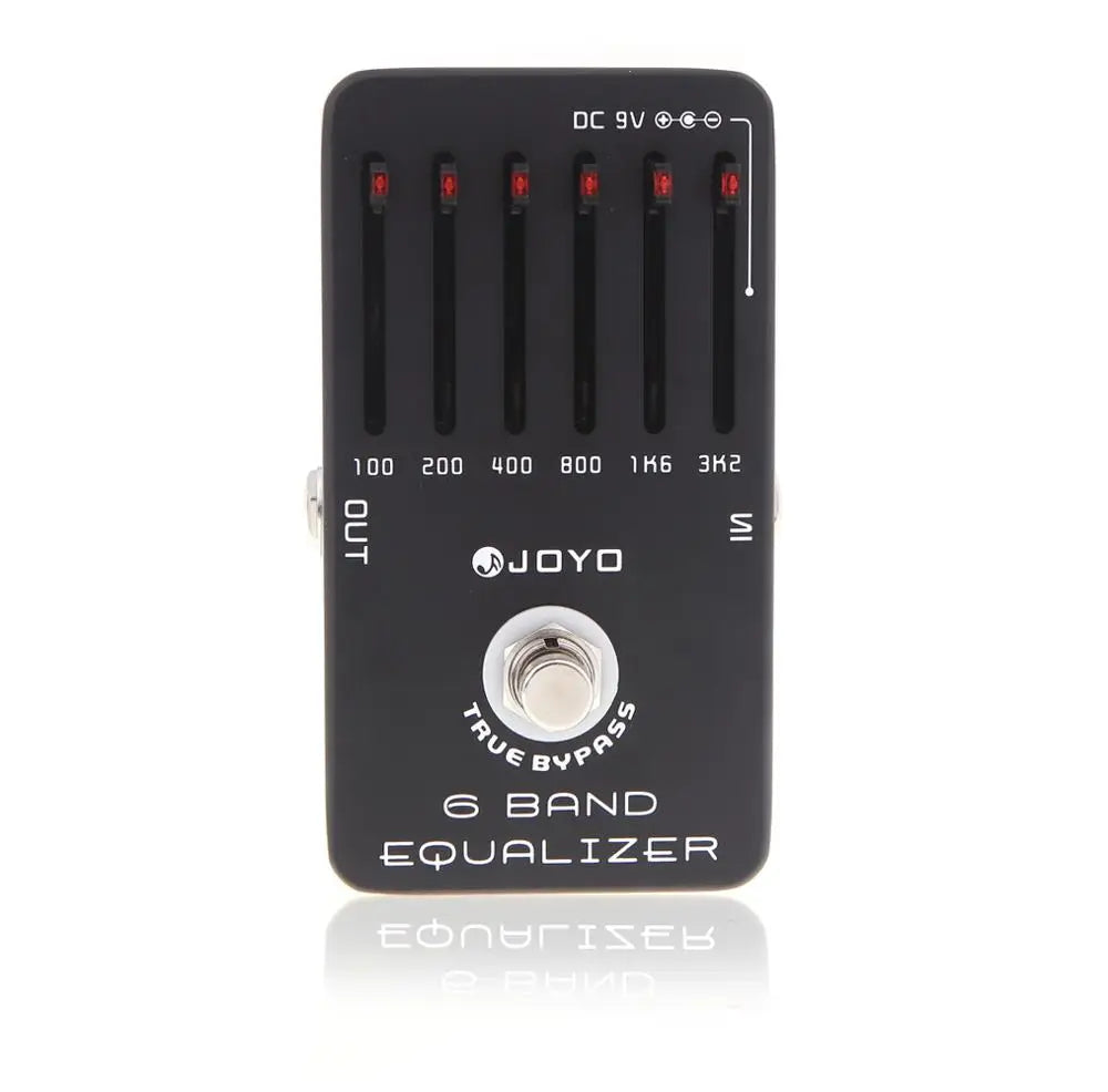 Joyo EQ Equalizer 6-Band Guitar Effect Pedal True Bypass Guitar Parts Accessory Effecs