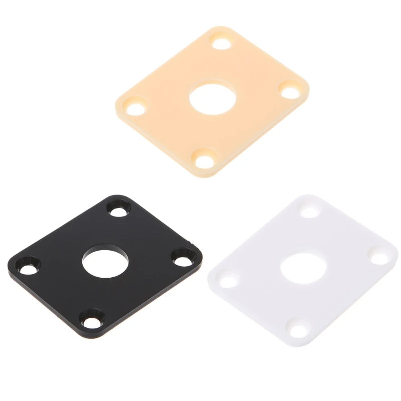 MiniGuitarBR Guitar Parts - 1pc Jack Plates Socket Cover for Les Paul Epiphone Guitar Replacement Parts Guitar Part Accessories