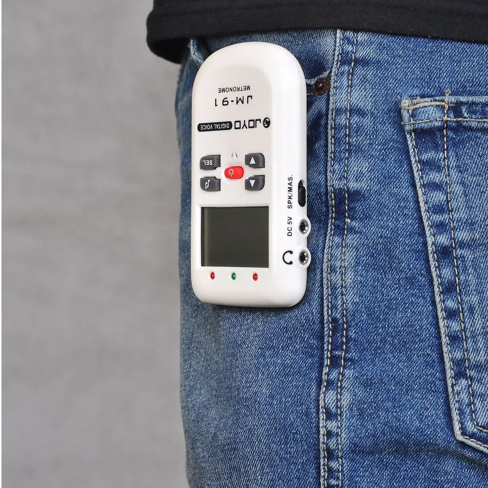 Joyo JM-91 Digital Metronome with Voice Universal Guitars Rhythm Device Drum Piano Metronome