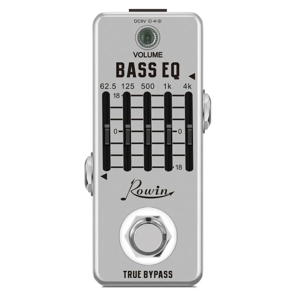 Guitar Equalizer 5 Band Eq Bass Guitar Effect Pedal True Bypass Accessories Pedal Lef-317B Bass Eq Equalizer Guitar Effector