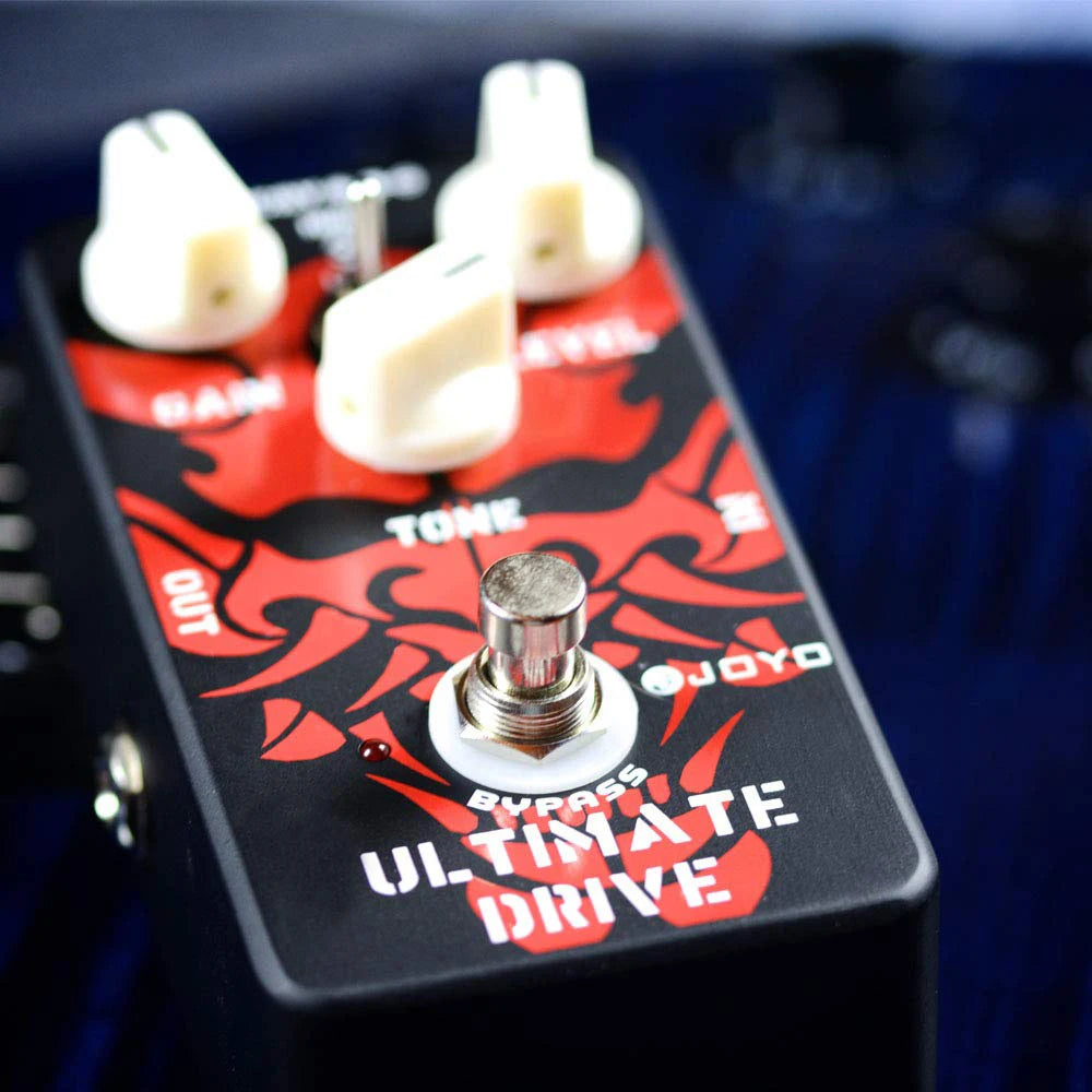 JOYO JF-02 Guitar Effect Pedal Ultimate Drive Overdrive Pedal Between Distortion and Overdrive Electric Guitar Pedal True Bypass
