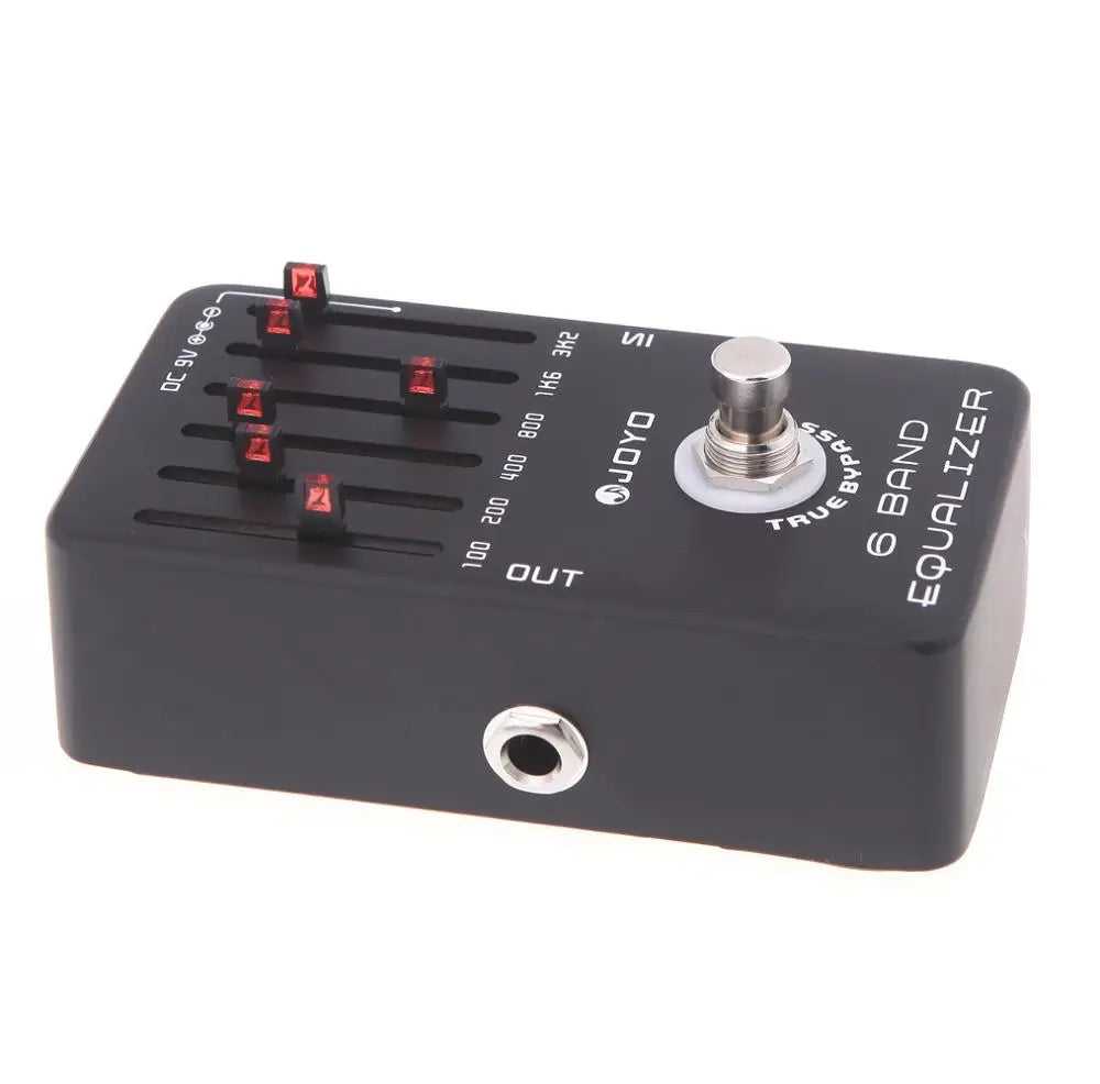 Joyo EQ Equalizer 6-Band Guitar Effect Pedal True Bypass Guitar Parts Accessory Effecs