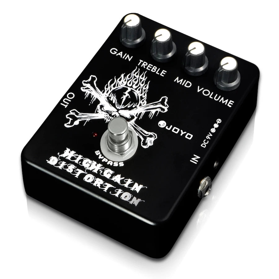 JOYO High Gain Distortion Electric Guitar Effect Pedal High Gain Distortion Metal Instrument Spare Part Effect Pedal