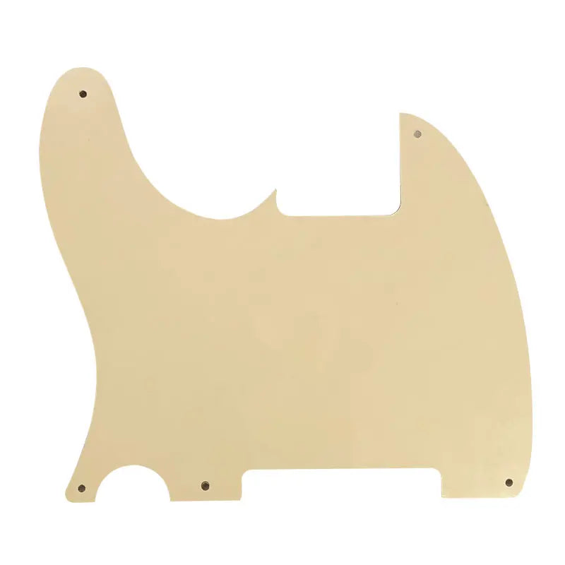 MiniGuitarBR Guitar Parts - For US Standard 5 Screw Holes 52 Year Tele Telecaster DIY Blank Guitar Pickguard Scratch Plate