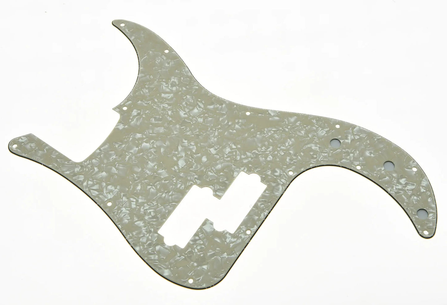 MiniGuitarBR Guitar Parts - Pickguard for P Bass with screws PB Scratch Plate Fits Precision Bass Guitar