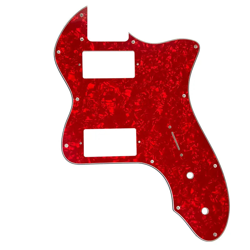 MiniGuitarBR Guitar Parts - For Classic Series '72 Telecaster Tele Thinline Guitar Pickguard Scratch Plate With PAF Humbucker Pickups