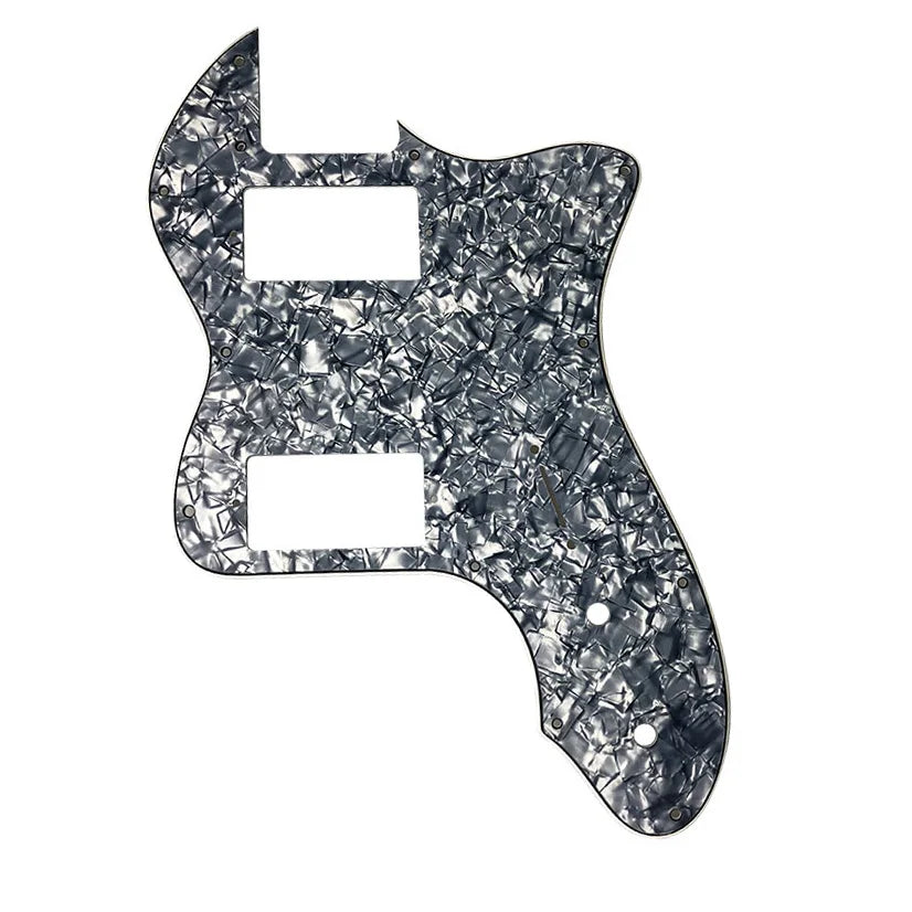 MiniGuitarBR Guitar Parts - For Classic Series '72 Telecaster Tele Thinline Guitar Pickguard Scratch Plate With PAF Humbucker Pickups