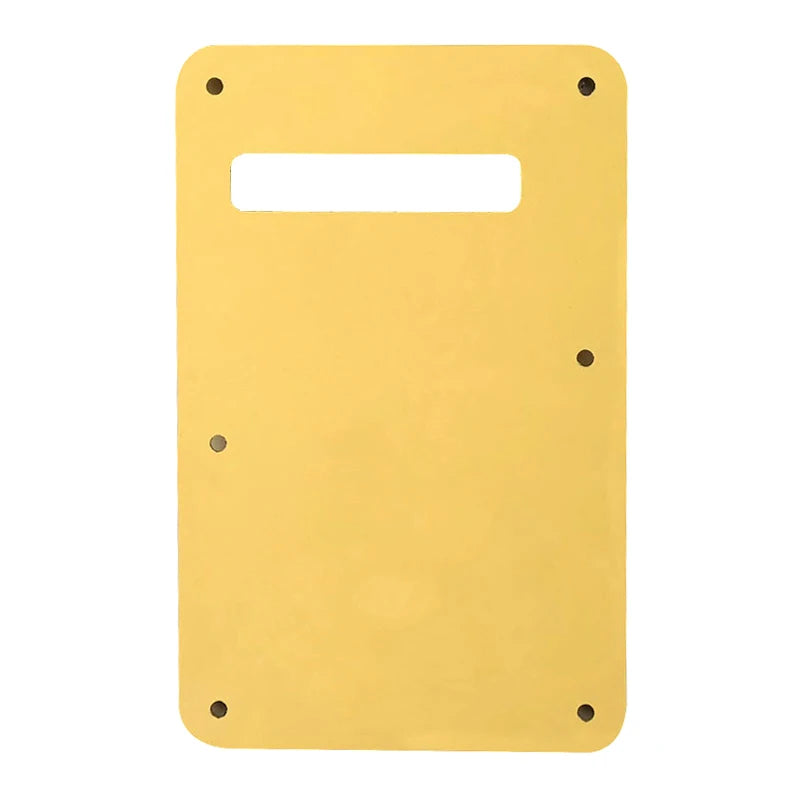MiniGuitarBR - LEFT HANDED Tremolo Cavity Cover, Back Plate For Strat Strat, Modern Style Electric Guitar Backplate