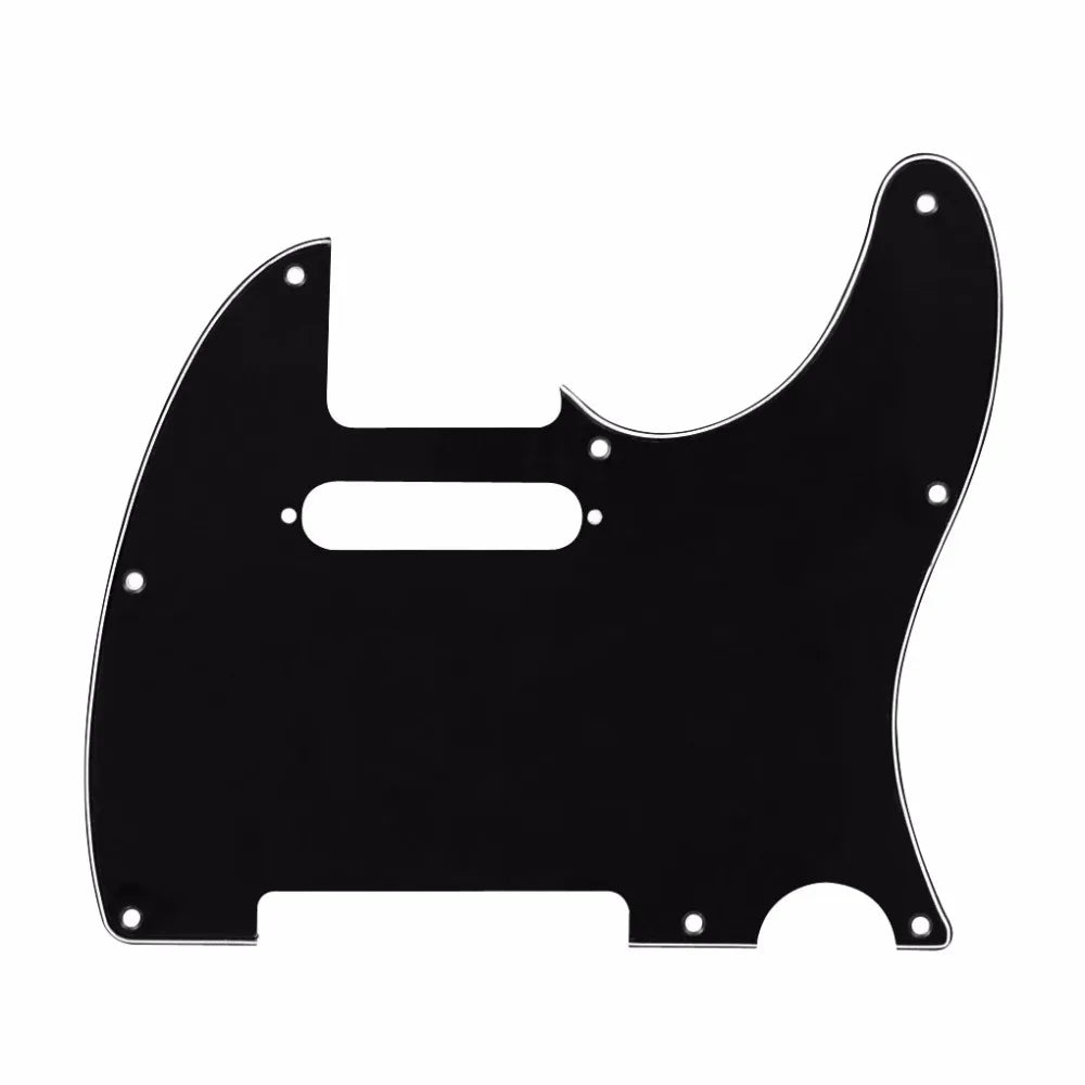 FLEOR 8 Holes Electric Guitar Pickguard TL Pick Guard Scratch Plate Fit American/Mexican Standard TL Style Guitar Parts