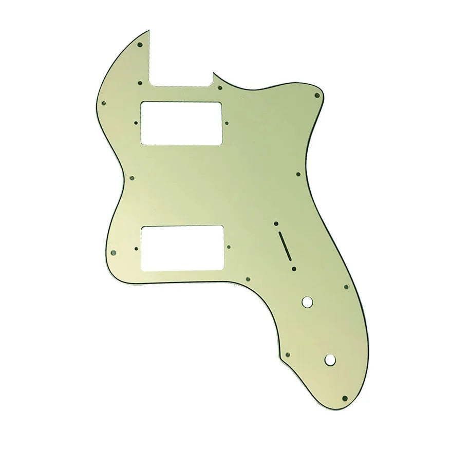 MiniGuitarBR Guitar Parts - For Classic Series '72 Telecaster Tele Thinline Guitar Pickguard Scratch Plate With PAF Humbucker Pickups