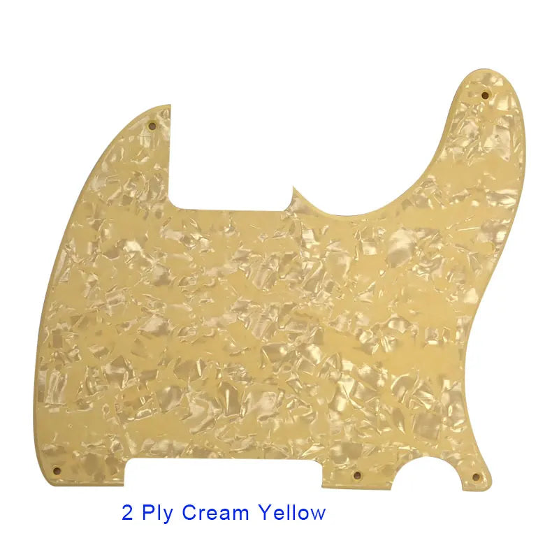 MiniGuitarBR Guitar Parts - For US Standard 5 Screw Holes 52 Year Tele Telecaster DIY Blank Guitar Pickguard Scratch Plate