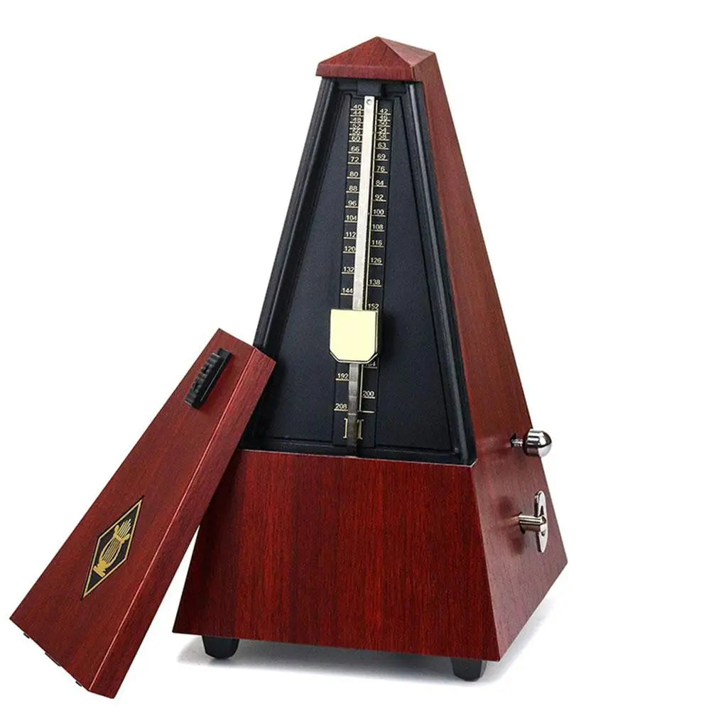 MiniGuitarBR Guitar Parts - Antique Vintage Mechanical Metronome for Guitar Piano bass ukulele Violin