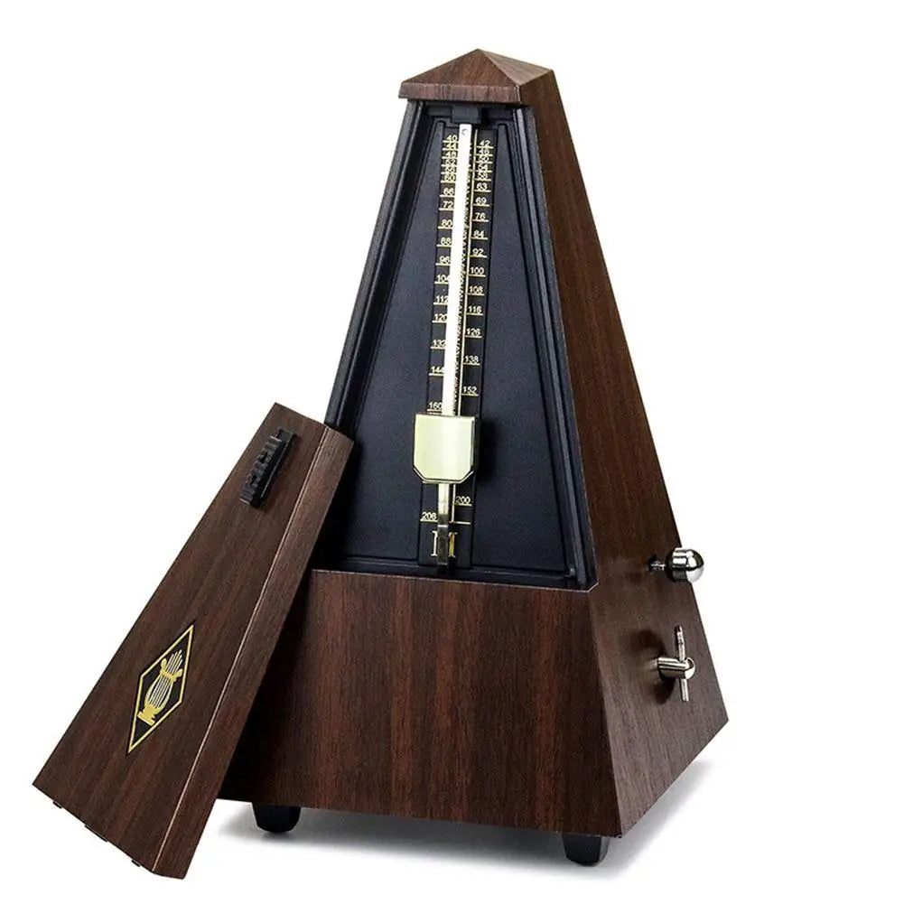 MiniGuitarBR Guitar Parts - Antique Vintage Mechanical Metronome for Guitar Piano bass ukulele Violin