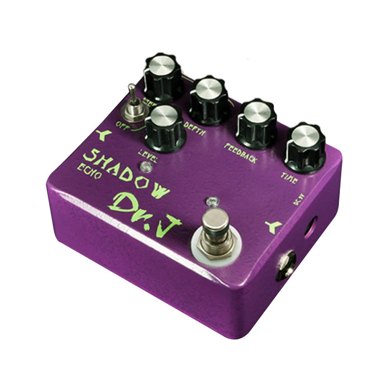 DR.J by JOYO D-54 SHADOW ECHO Effect Guitar Pedal with Free Connector