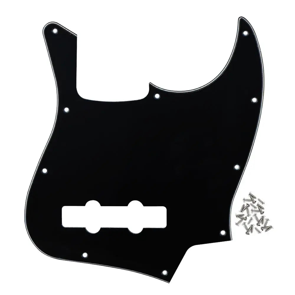 FLEOR JB Bass Guitar Pickguard Scratch Plate Pick Guard 4 String Bass Parts,7 Colors Available