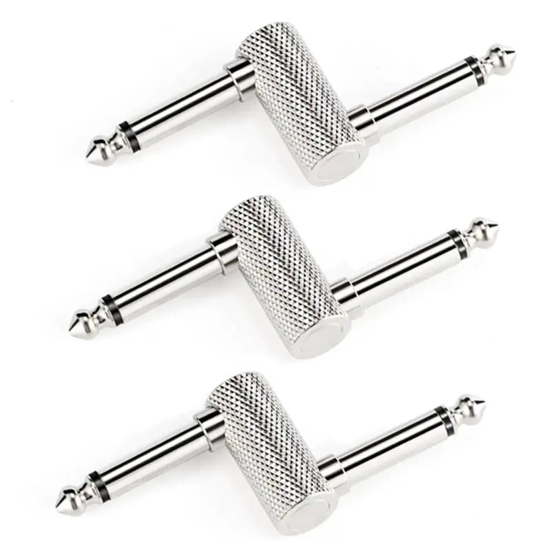 MiniGuitarBR Guitar Parts - Quality 3 Pieces Patch Cable Patch Cords for Connecting Guitar Effect Pedals