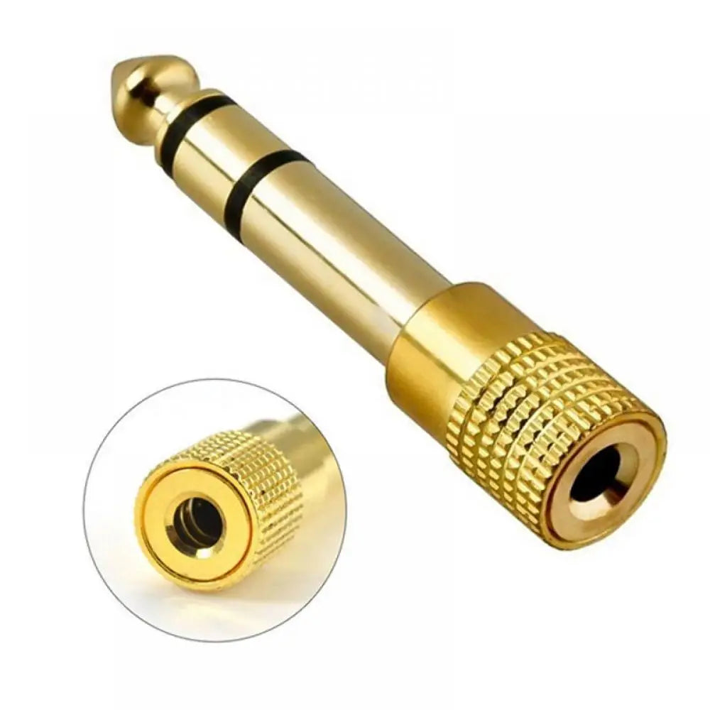 Jack 3.5 Speaker Connector 6.35mm Male to 3.5mm Female Audio Connector 3.5 Jack Aux Cable for Speaker Amplifier Guitar Jack 6.35