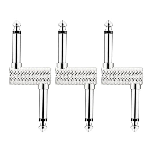 MiniGuitarBR Guitar Parts - Quality 3 Pieces Patch Cable Patch Cords for Connecting Guitar Effect Pedals