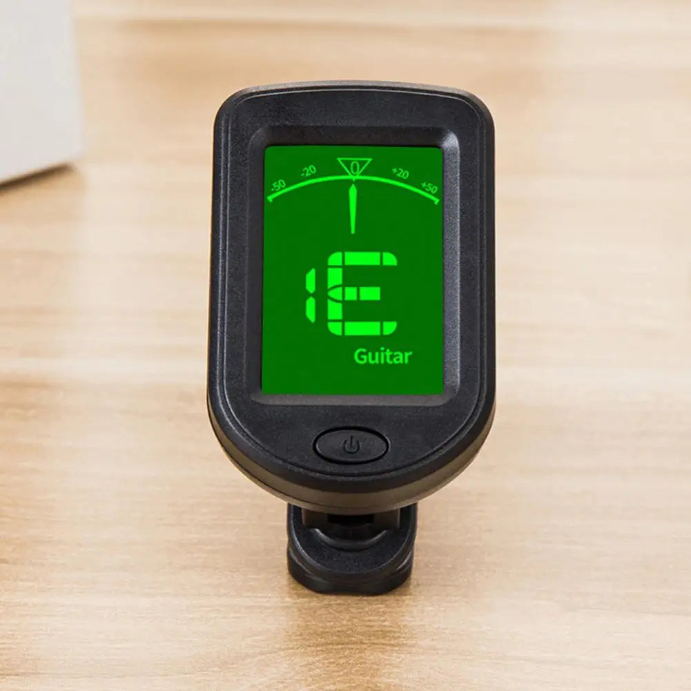 Joyo Electronic Clip-On Digital Guitar Tuner 360 Degree Rotatable Lcd Display For Violin Bass Ukulele Well-Tempered Clavier