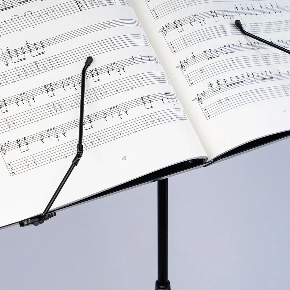 JOYO GSS-03 Folding Music Sheet Stand Portable Aluminum Alloy Material Tripod Music Holder Stands Height Adjustable With HandBag