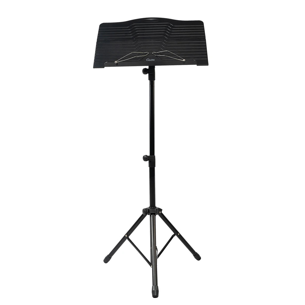 JOYO GSS-04 Folding Music Sheet Stand Sturdy Aluminum Alloy Tripod Music Stands Holder Height Adjustable with Carrying Bag