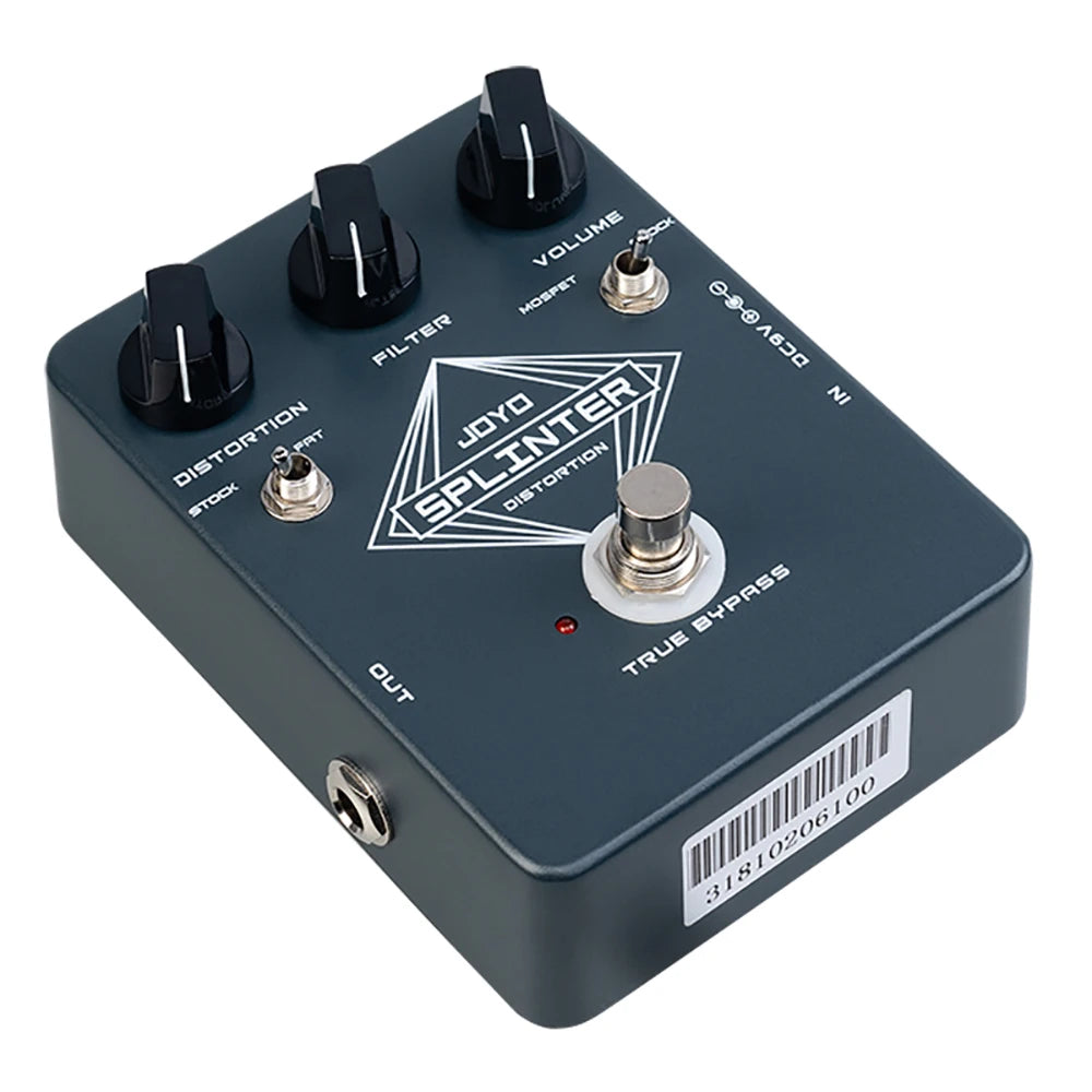 JOYO JF-21 SPLINTER Electric Guitar Pedal Effect Classic-Distortion Fuzz Distortion Stringed Instrument Accessories True Bypass