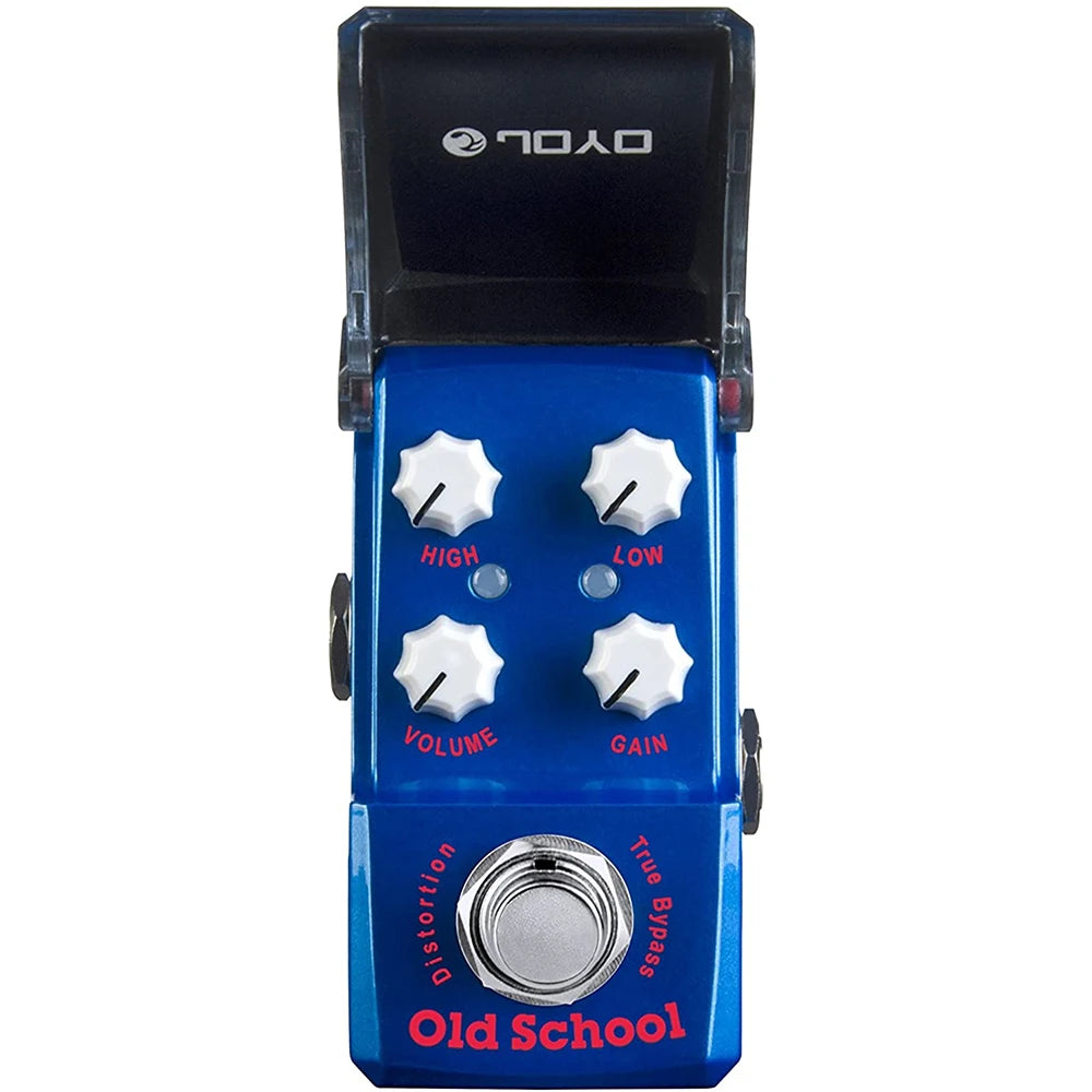 JOYO JF-313 Mini Electric Guitar Effects Pedal Drawing Classic Rock Effects Old School Retro Distortion Guitar Parts Accessories