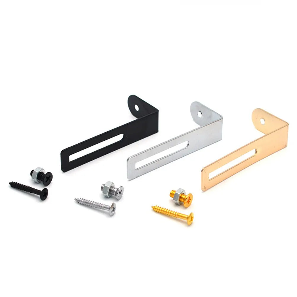 MiniGuitarBR Guitar Parts - Guitar Pick Pickguard Bracket Support Archtop&Screw Electric Guitar Solid Body For Les Paul Fit Gibson LP Guitars With Screws