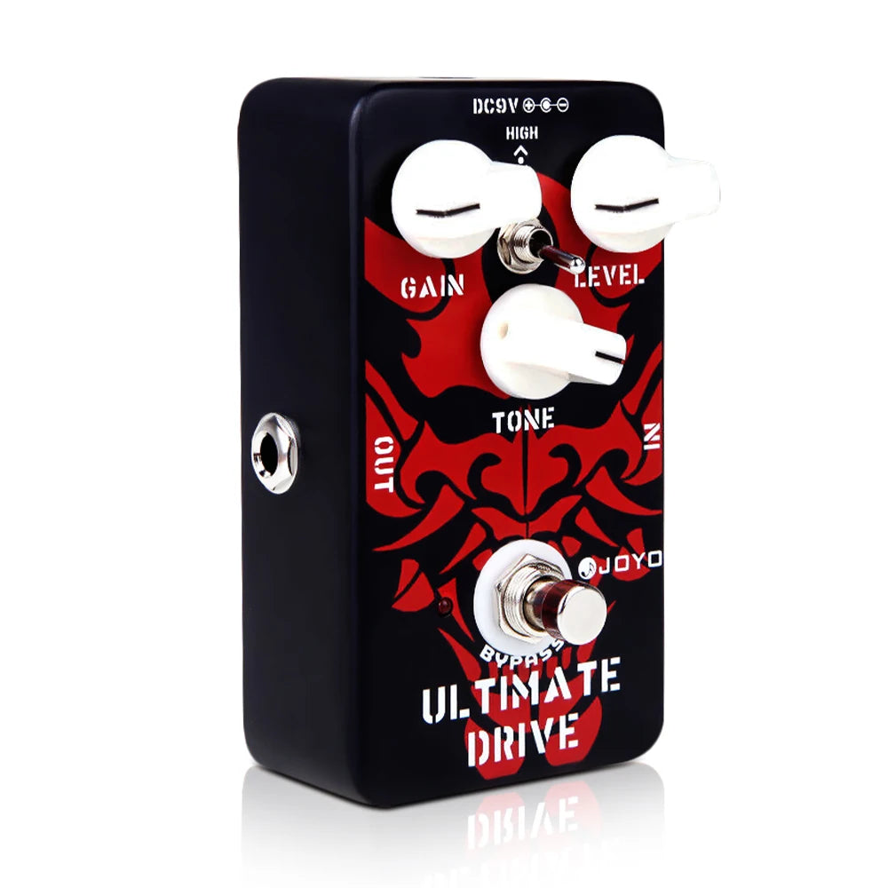 JOYO JF-02 Ultimate Drive Overdrive Guitar Effect Pedal Between Distortion and Overdrive Electric Guitar Pedal True Bypass