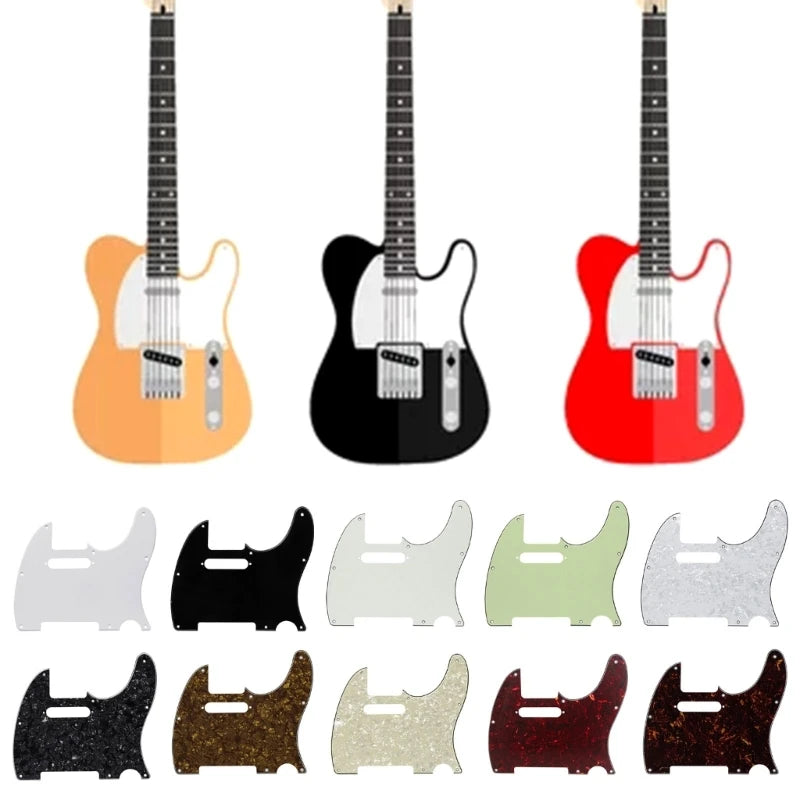MiniGuitarBR Guitar Parts TL-Pickguard Scratch Plate for USA/Mexico Telecaster Guitar