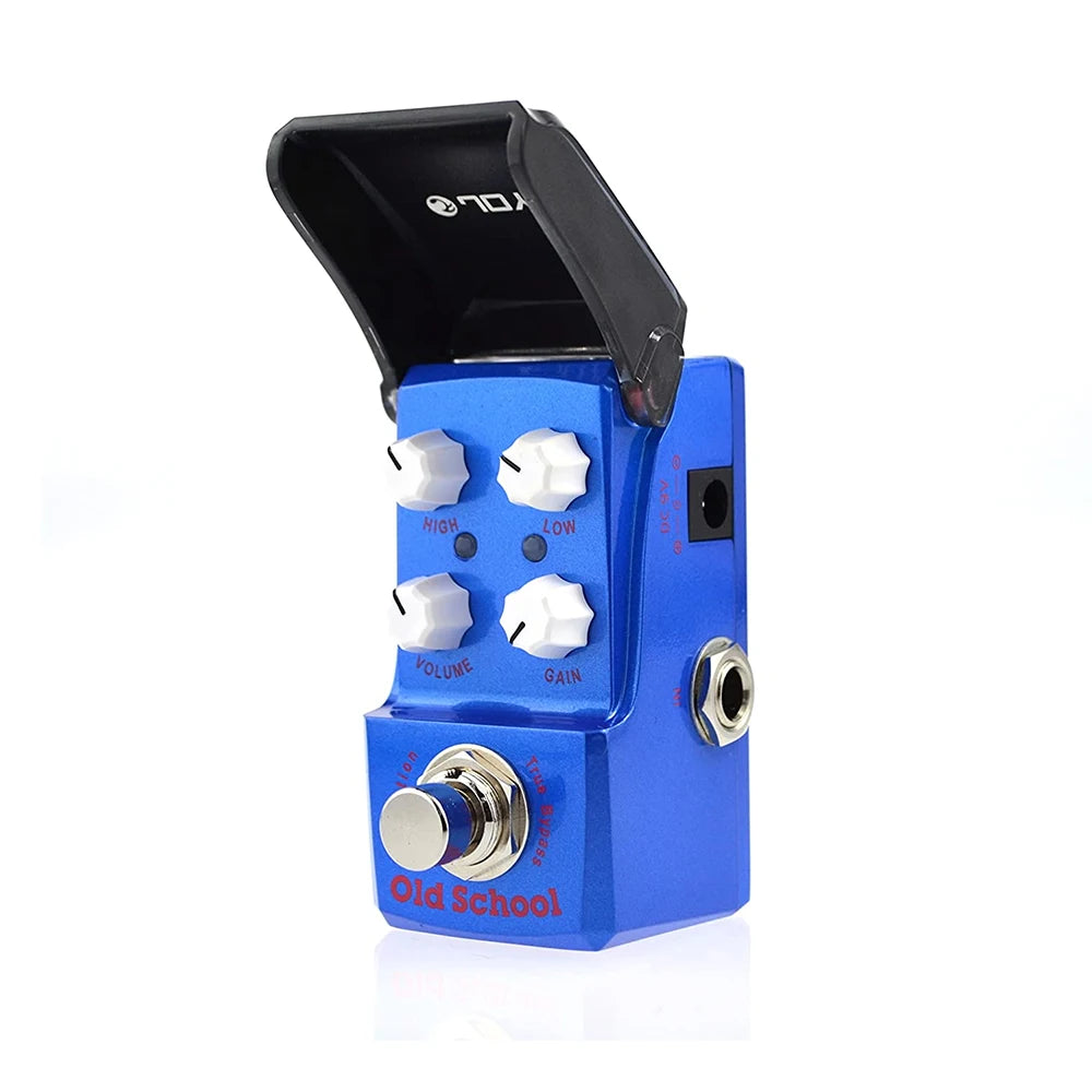 JOYO JF-313 Mini Electric Guitar Effects Pedal Drawing Classic Rock Effects Old School Retro Distortion Guitar Parts Accessories