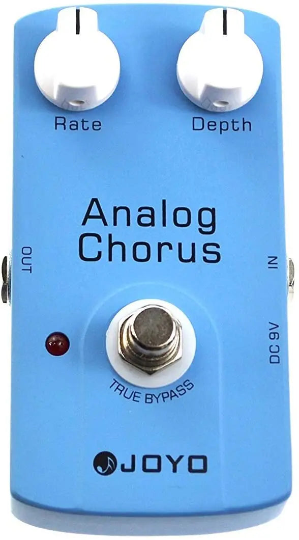 JOYO JF-37 Chorus Analog Guitar Effect Pedal with True Bypass BBD Chip