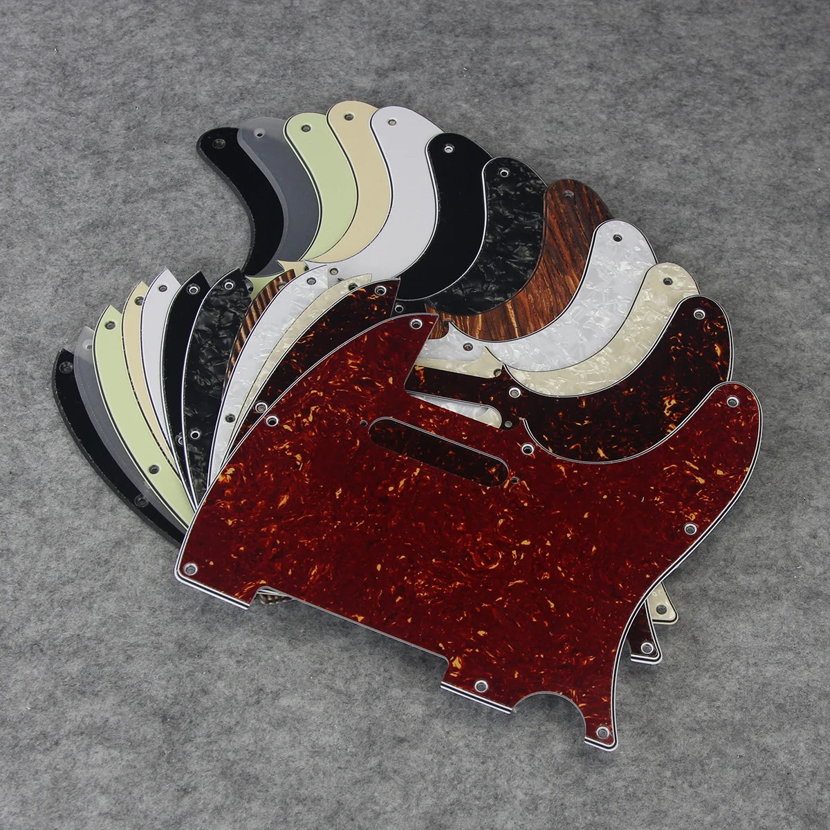 FLEOR 8 Holes Electric Guitar Pickguard TL Pick Guard Scratch Plate Fit American/Mexican Standard TL Style Guitar Parts