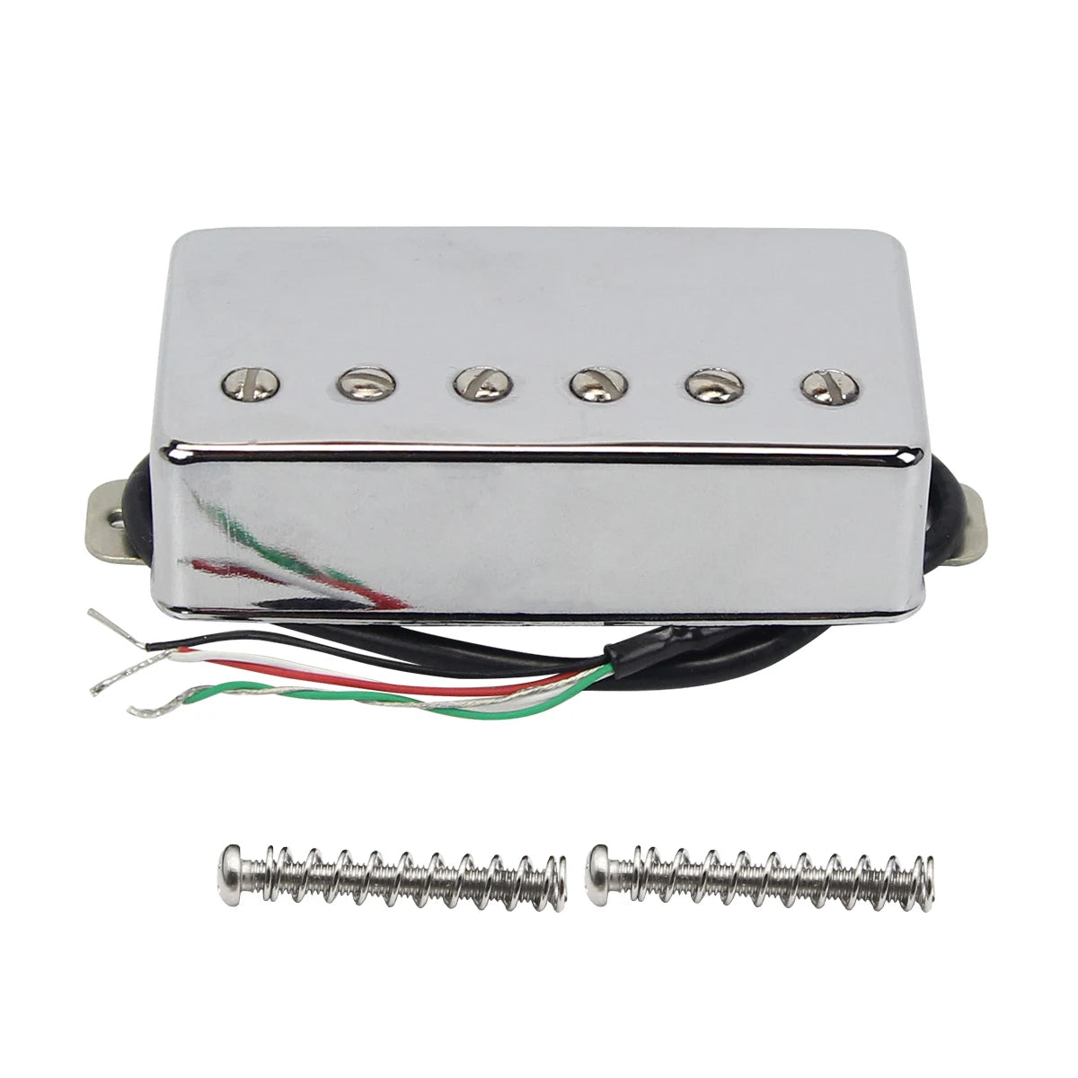 MiniGuitarBR Guitar Parts - 1PC LP Guitar Alnico 5 Humbucker Pickup 4-Conductors Neck or Bridge Electric Guitar Parts