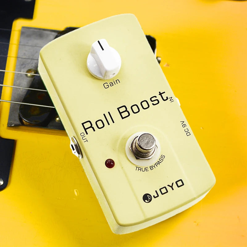 JOYO JF-38 Roll Boost Pedal Effect 35dB Boost Clean Effect Electric Guitar Bass Pedal True Bypass Guitar Accessories