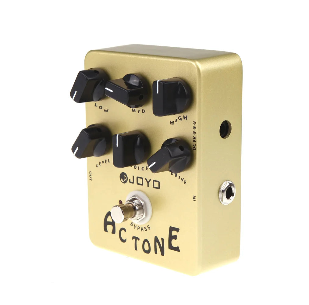 Joyo Jf-13 Effect Pedal Guitar Electric Acoustic Compressor Pedal Classic Class A Amp Amplifier Sounds From The Vox Ac30