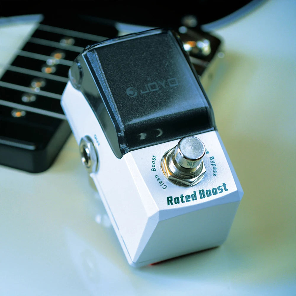 JOYO JF-301 RATED BOOST Clean Boost Guitar Effect Pedal Low Gain Unvoiced Exciter Guitar Pedal with Active High/Low EQ