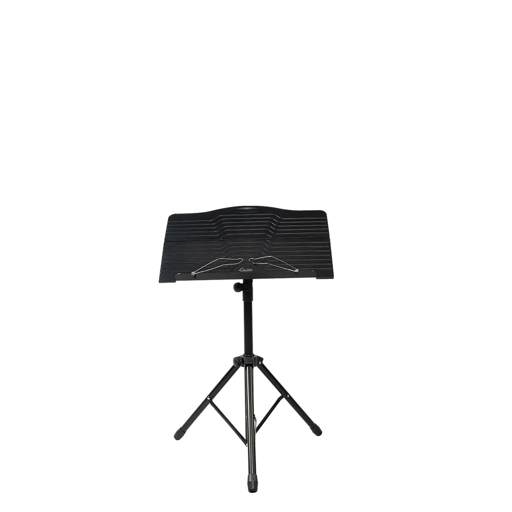 JOYO GSS-04 Folding Music Sheet Stand Sturdy Aluminum Alloy Tripod Music Stands Holder Height Adjustable with Carrying Bag