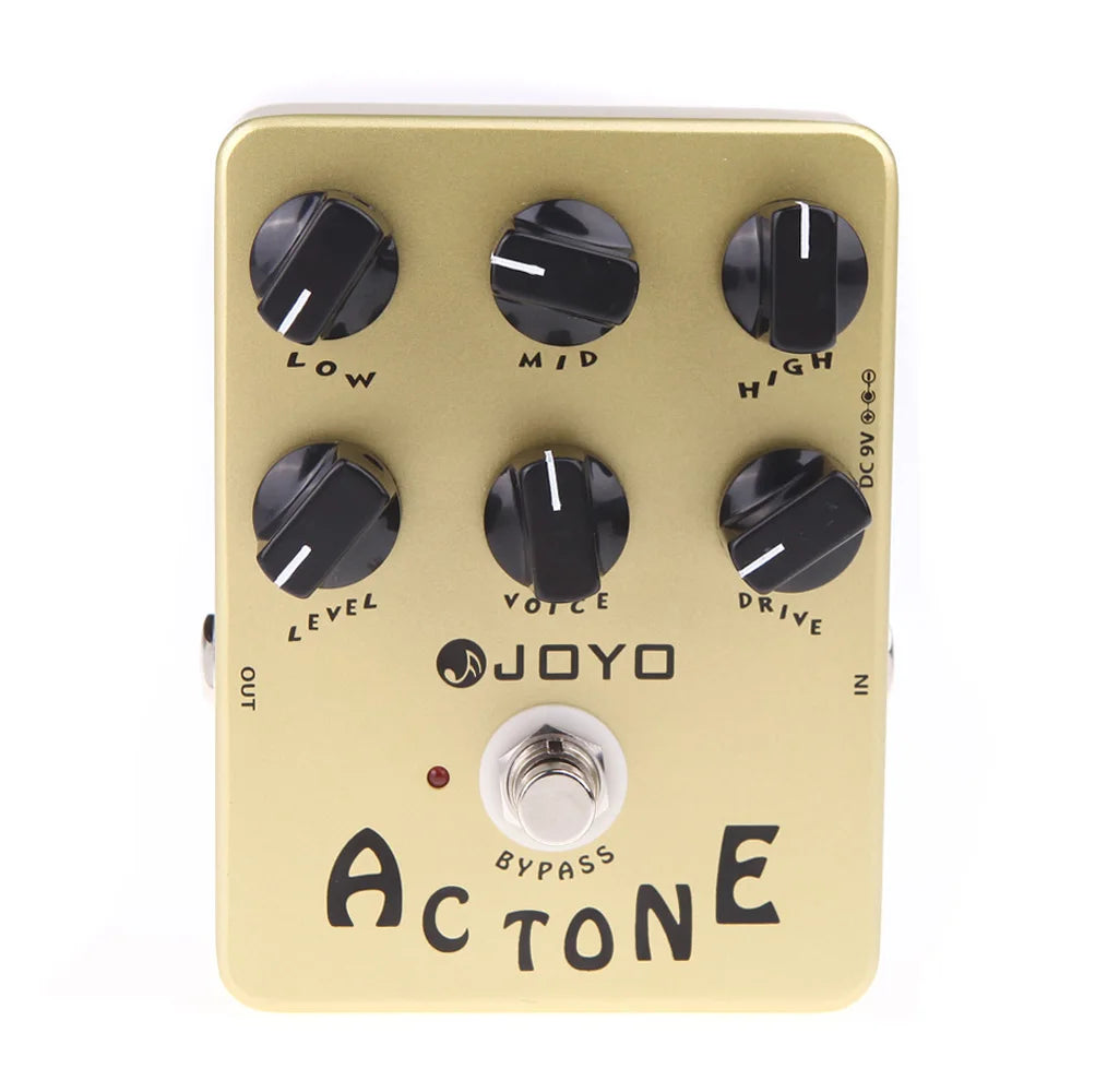 Joyo Jf-13 Effect Pedal Guitar Electric Acoustic Compressor Pedal Classic Class A Amp Amplifier Sounds From The Vox Ac30