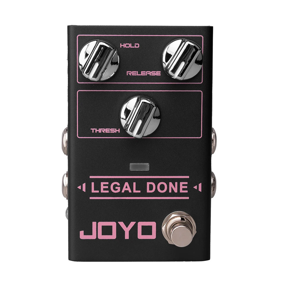 JOYO R-23 LEGAL DONE Noise Gate Pedal With Niose Reduction Circuit Support 2/4Wire Connection Electric Band Guitar Bass Pedal