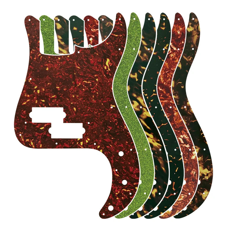 MiniGuitarBR Guitar Parts - Pickguard For Japan 4 Strings Precision Bass P Bass Guitar Pickguard Scratch Plate
