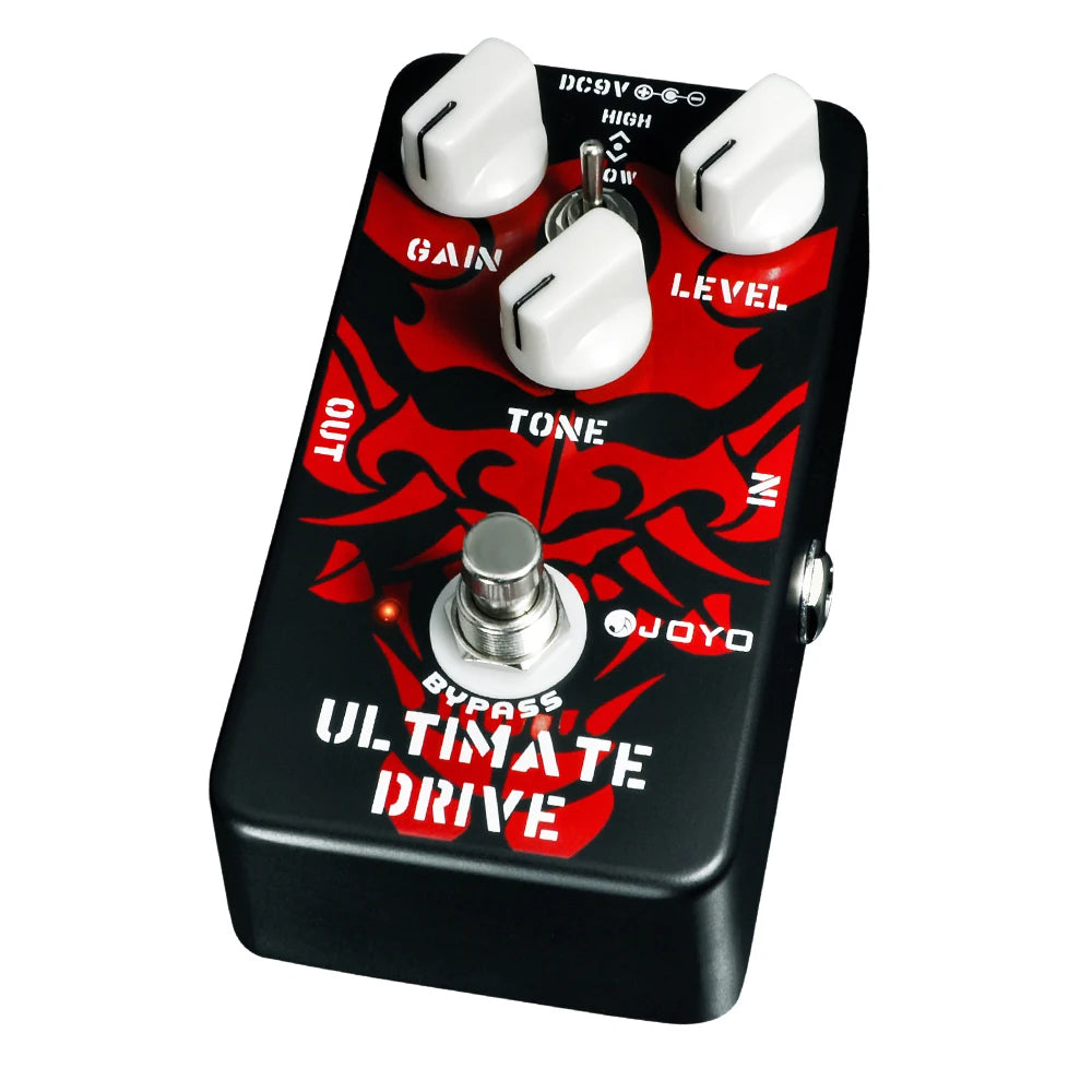 JOYO JF-02 Ultimate Drive Overdrive Guitar Effect Pedal Between Distortion and Overdrive Electric Guitar Pedal True Bypass