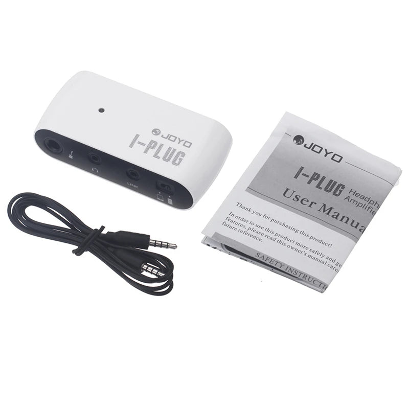 JOYO I-Plug Portable Electric Guitar Amplifier Mini Headphone Amp Built-in Overdrive Effect for iPhone Ipad Ipod Android/Window