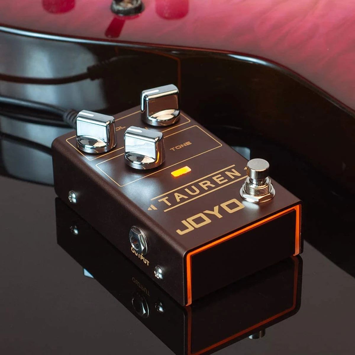 JOYO Tauren R-01 Overdrive Guitar Effect Pedal Clean Boost Distortion
