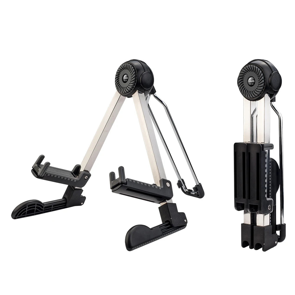 JOYO GGS-03 Guitar Stand Universal Folding Tripod Holder Portable A-Frame Musical Rack For Guitar Ukulele Violin Mandolin Banjo